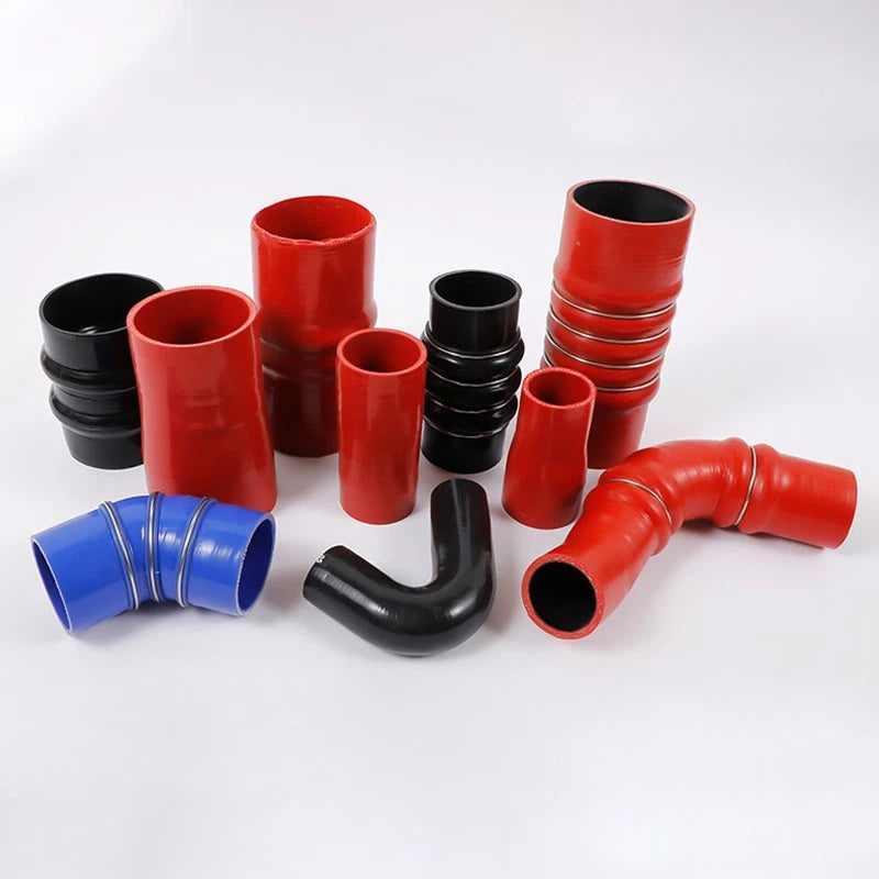 Large Bore Silicone Hose Tube — ID 20mm to 235mm, High Temp 300°C, Soft Flexible Rubber Pipe