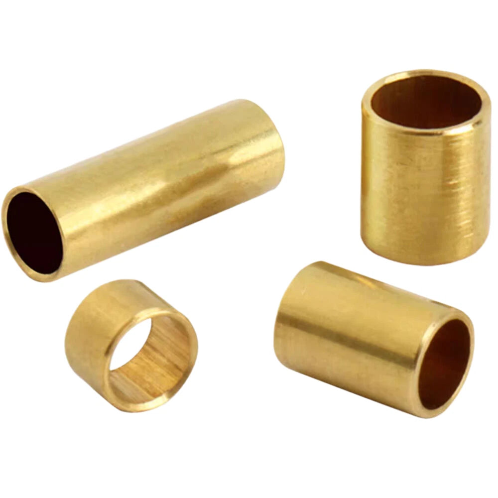 Seamless Brass Round Tube — Inner Dia 2mm to 5mm, Multiple Lengths