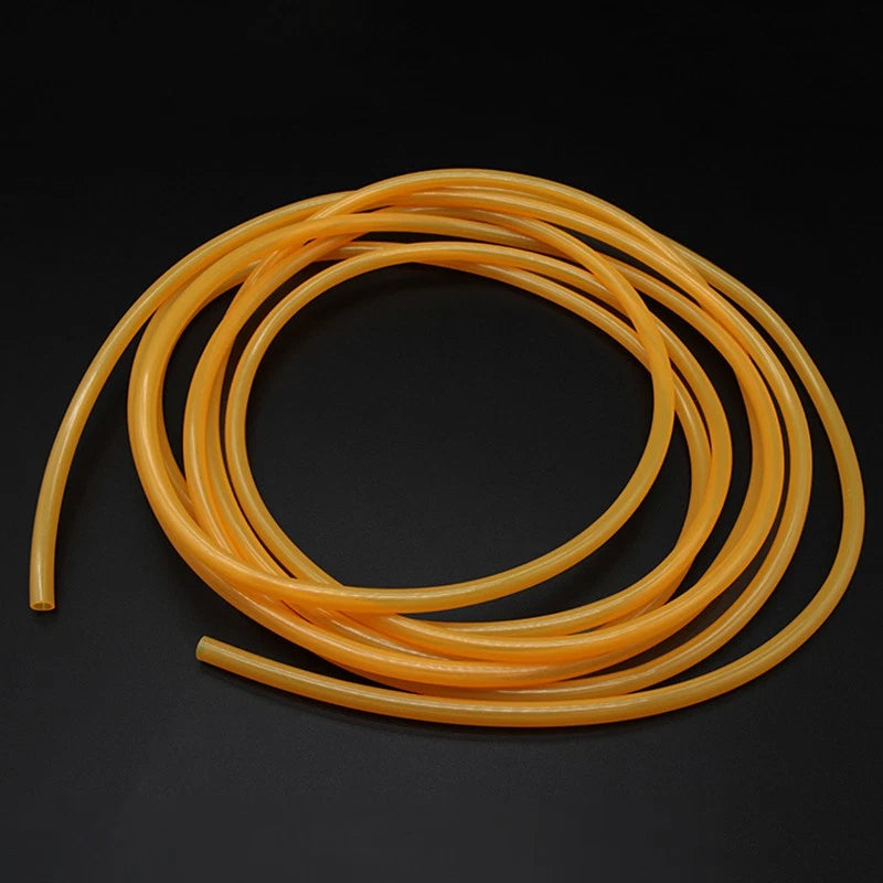 Orange Food Grade Silicone Tubing — Flexible Soft Hose for Brewing, Beverage & Water Transfer