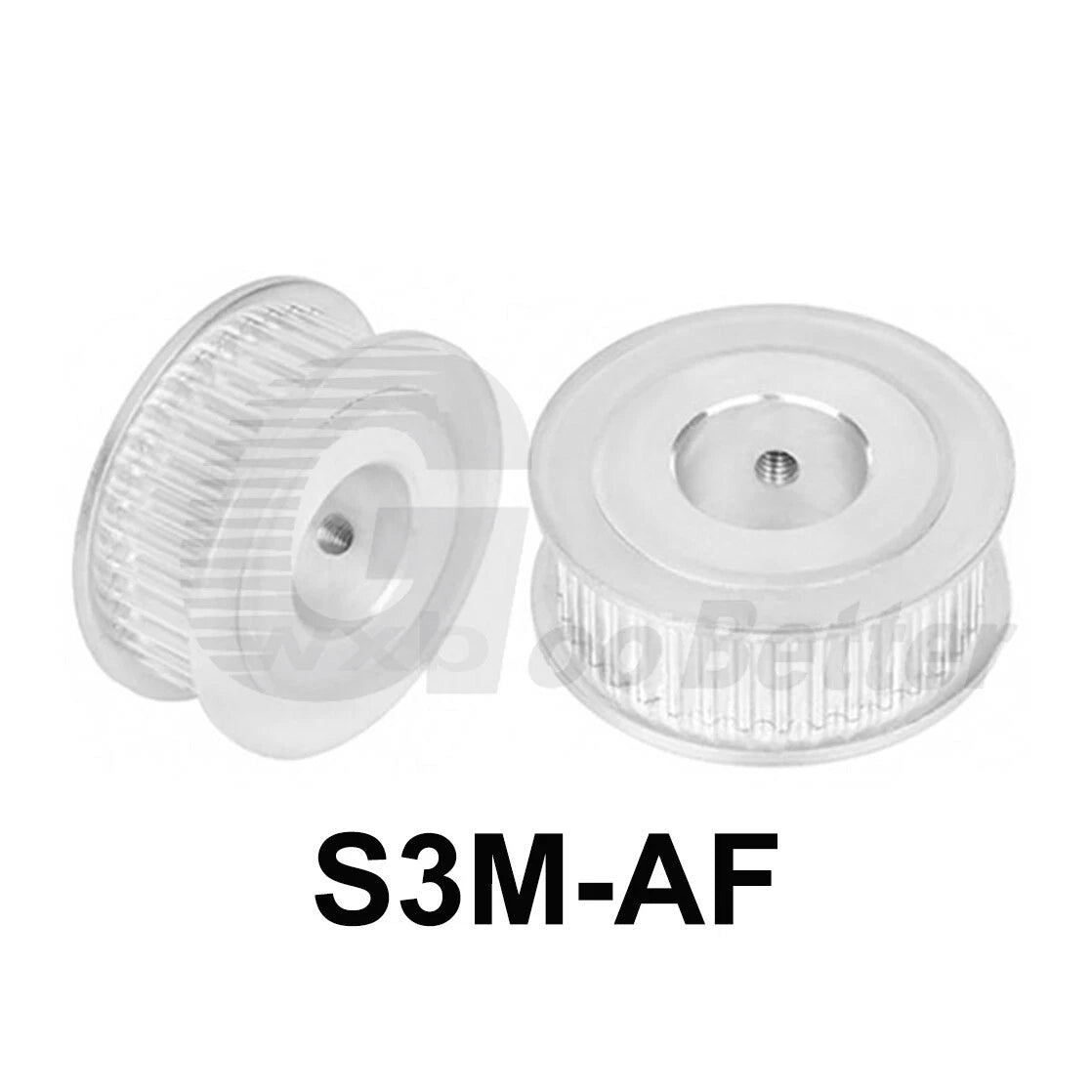 Timing Pulley S3M 15T~28T for 10mm Belt Aluminum AF Shape Timing Pulley ID=4~15