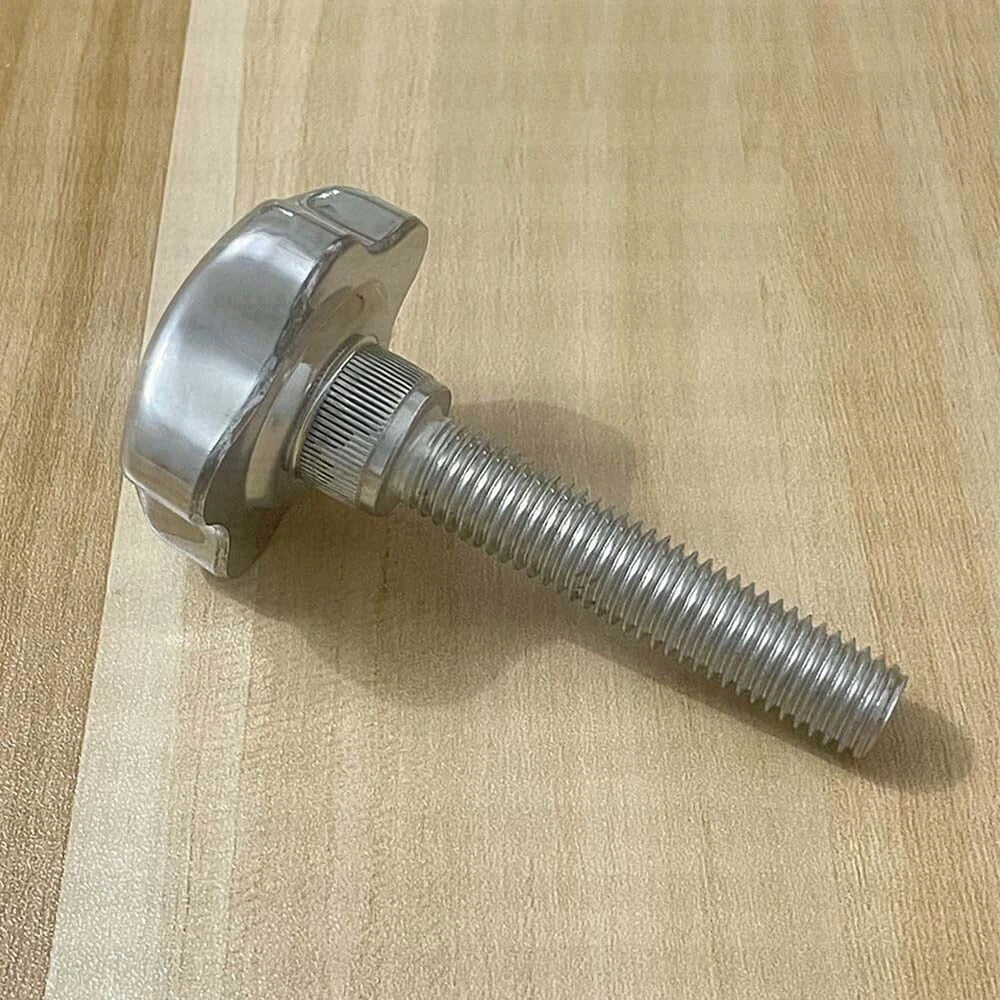 Thread Star Knobs Clamping Knob Grip Stainless Knurled Thumb Handle Knobs Screws