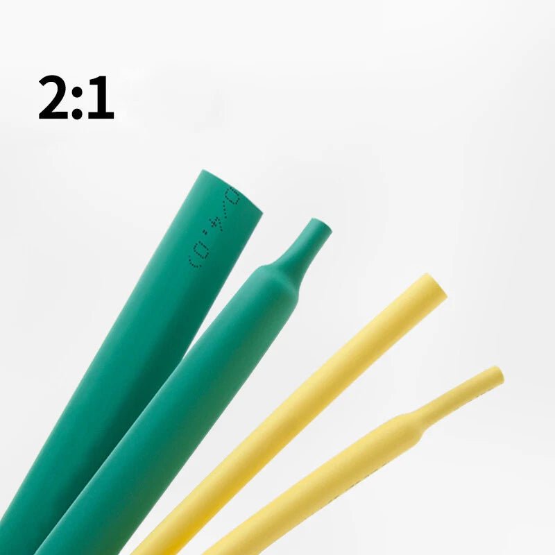 Heat Shrink Tubing 2:1 Ratio — φ3.5 to φ6mm Electrical Insulation Cable Sleeve - HomeDIYer