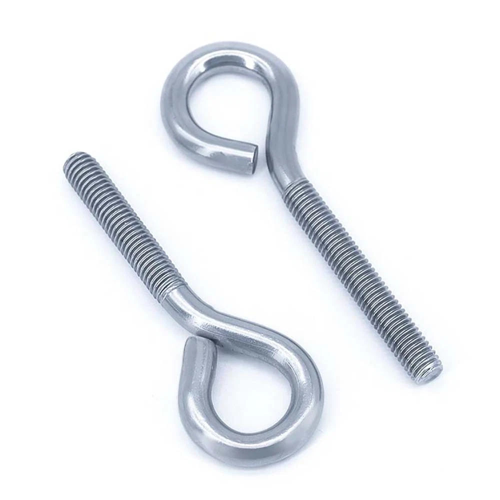 M3–M12 Galvanised Eye Screws | Metric Closed Eye Bolts & Threaded Ring Hooks