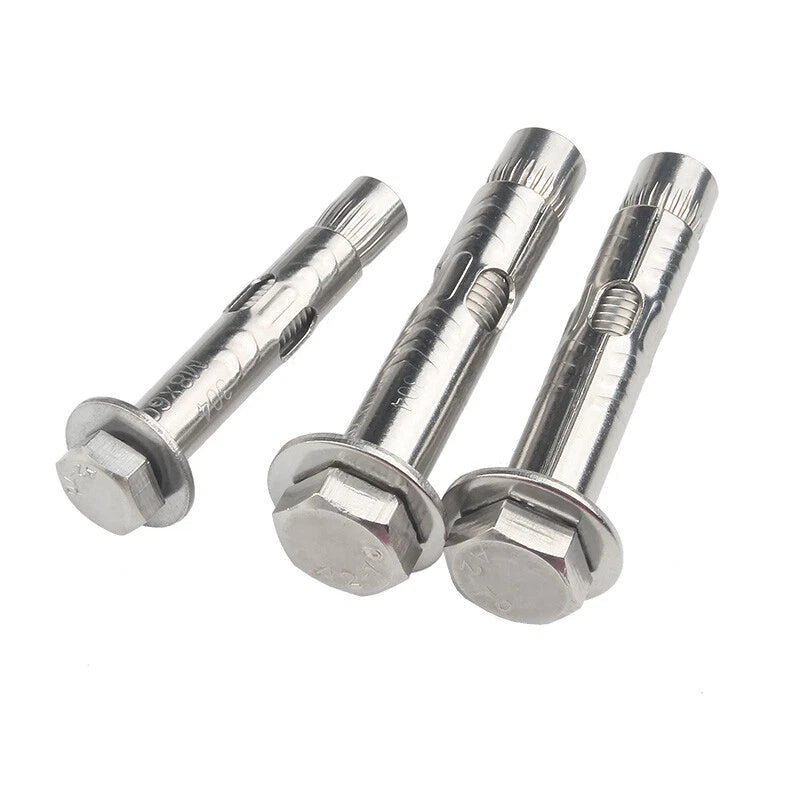 M6 M8 M10 M12 Stainless Steel Expansion Anchor Bolts — Hex, Socket & Phillips Head - HomeDIYer