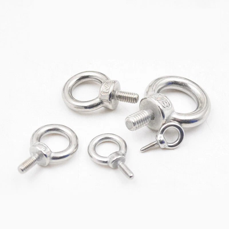 Lifting Eye Nuts & Eye Bolts M3–M14 | A2 Stainless Steel Rigging Fasteners - HomeDIYer