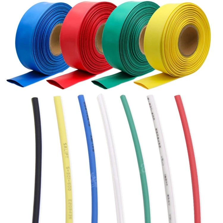 Heat Shrink Tubing 2:1 Ratio — 1m Lengths, φ60mm to φ210mm, Multiple Colors