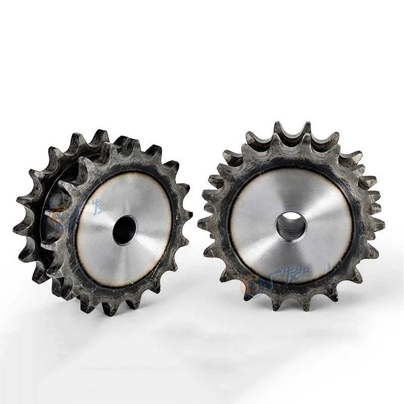 11T - 30T Duplex Chain Sprocket Pitch 15.875mm For #50 10A Roller Chain 45#Steel