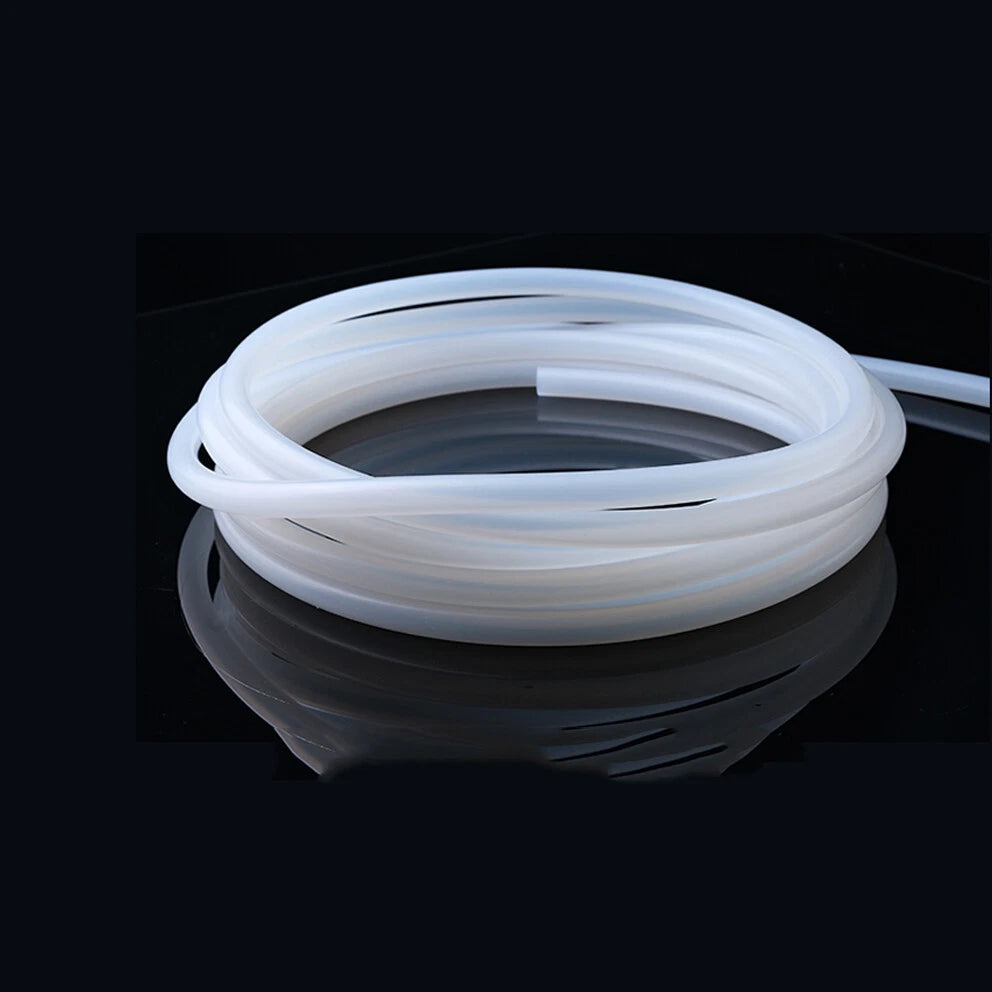 Silicone Tube Hose Beer Vacuum Pipe Food Grade Soft Rubber Translucent ID 2-25mm
