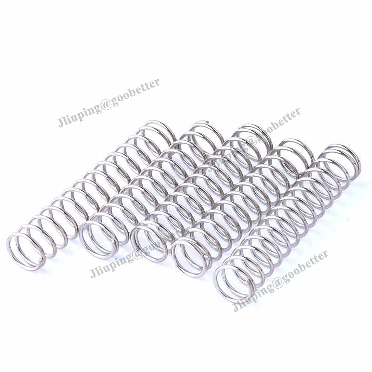 Compression Spring Wire Dia 2mm Stainless Steel Pressure Coil Springs OD 10-30mm