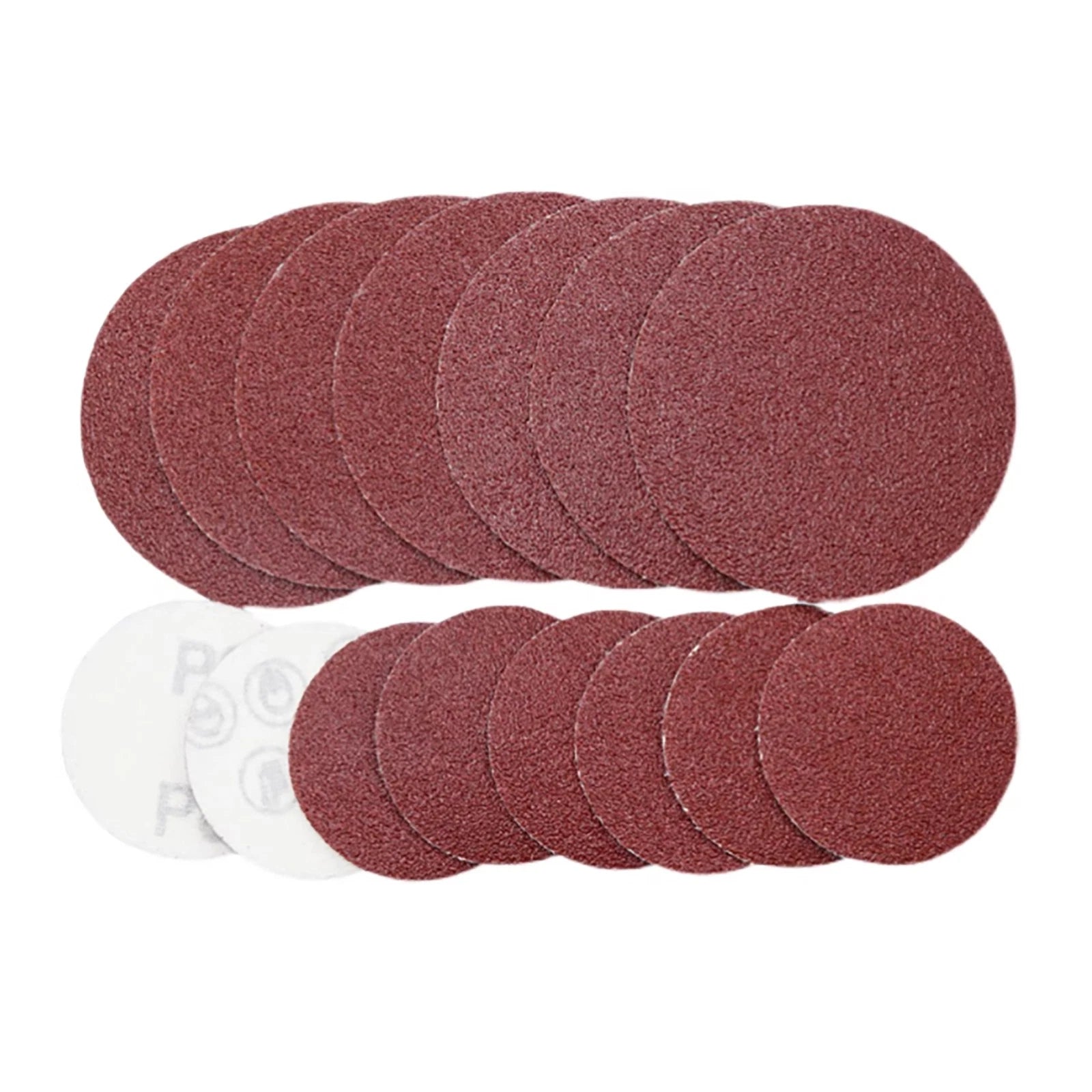 75mm - 225mm Wet & Dry Sanding Discs Sandpaper Film Hook and Loop Pads All Grit
