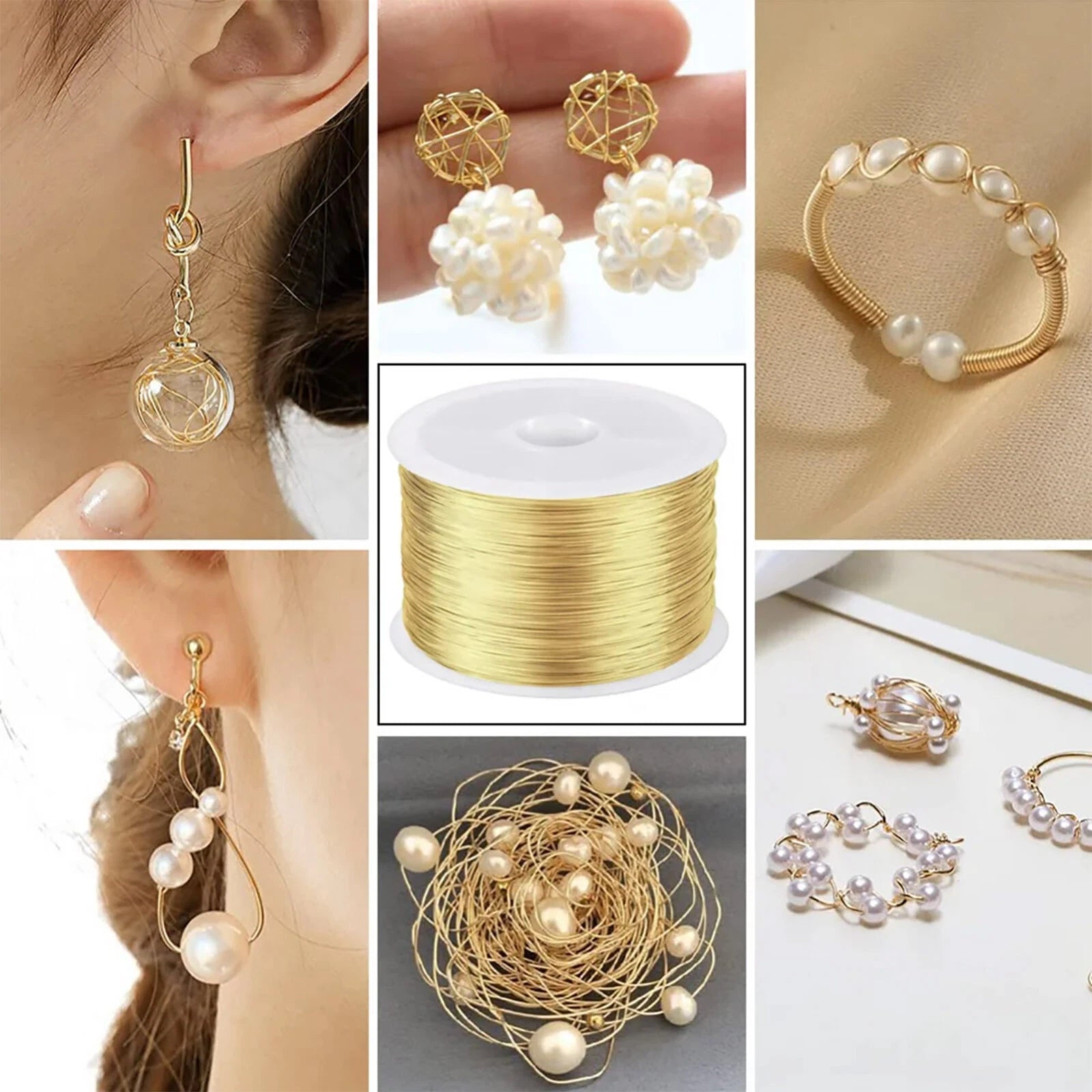 Brass/Pure Copper Pure Bare Copper Wire Wire Bonsai Jewellery Craft Cu 0.2~0.5mm
