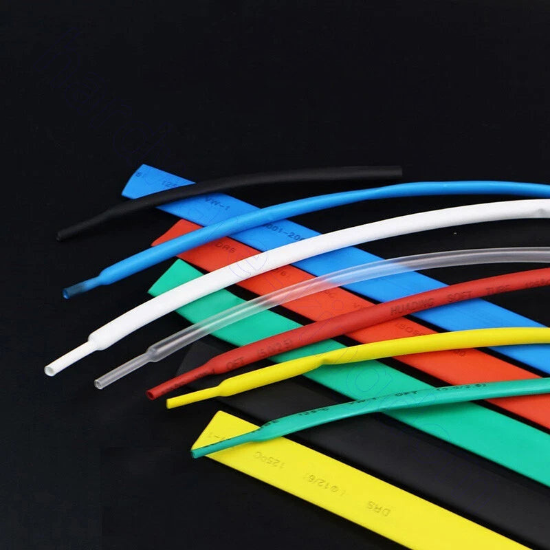 Black Heat Shrink Tubing — 2:1, 3:1 & 4:1 Shrink Ratio | Ø0.6mm to Ø210mm