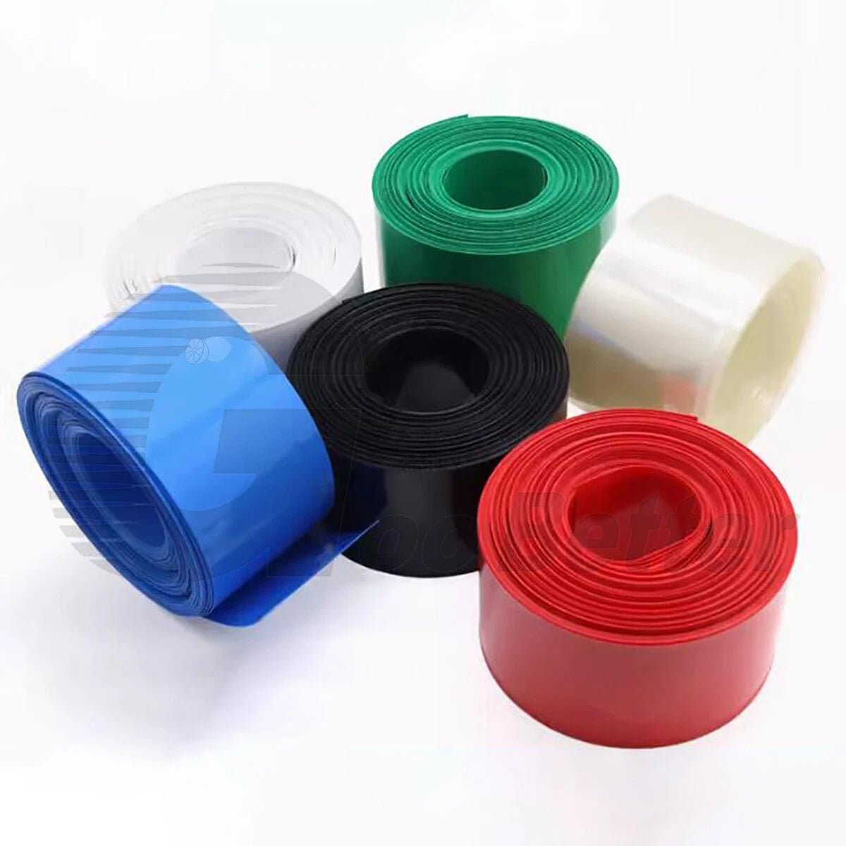 PVC Heat Shrink Tubing for RC Battery Packs — 55mm to 103mm, Multiple Colors - HomeDIYer