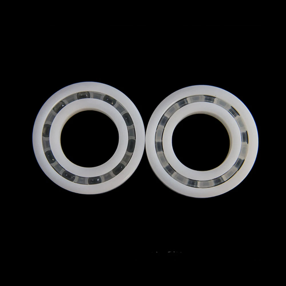 PP Plastic Bearings Deep Groove Ball Bearings Corrosion Resistant -30° to 140°C