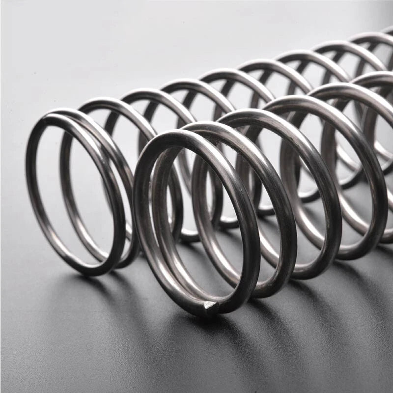 2mm Wire Dia Compression Spring 24-30mm Dia 10-200mm Length A2 Stainless Steel