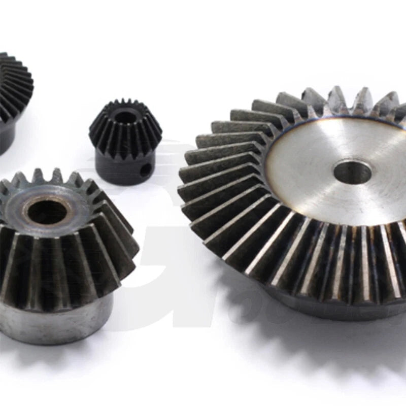 Bevel Gear Set Mod 1.5 2 2.5 3 Steel 1:2 Pairing 15/30 16/32 18/36 20/40 Tooth