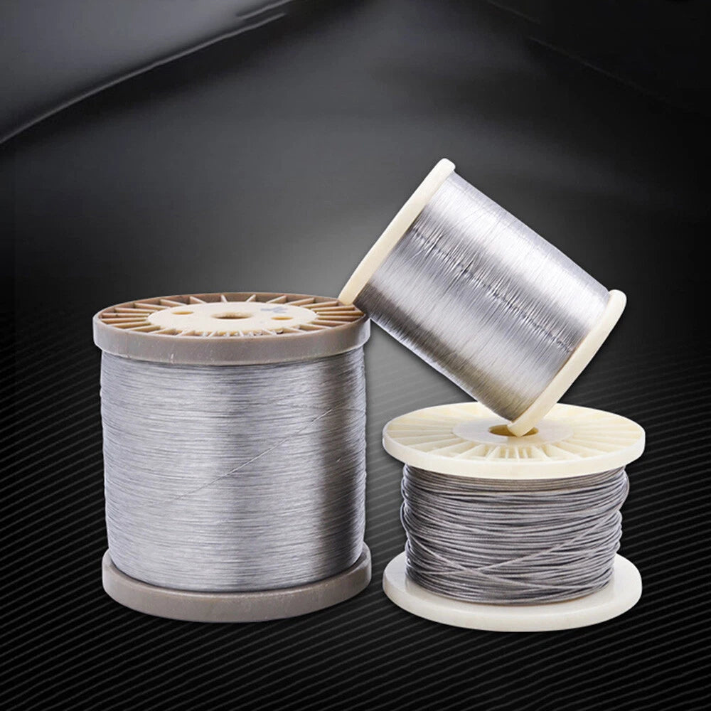 1mm-20mm Stainless Steel Wire Rope Lifting Metal Cable 2/3/4/5/6/8/10/12/14/16mm