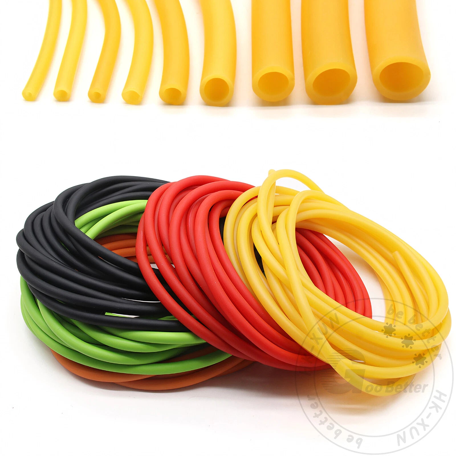 Latex Rubber Tube — Elastic Surgical Tubing for Slingshot, Fishing & DIY