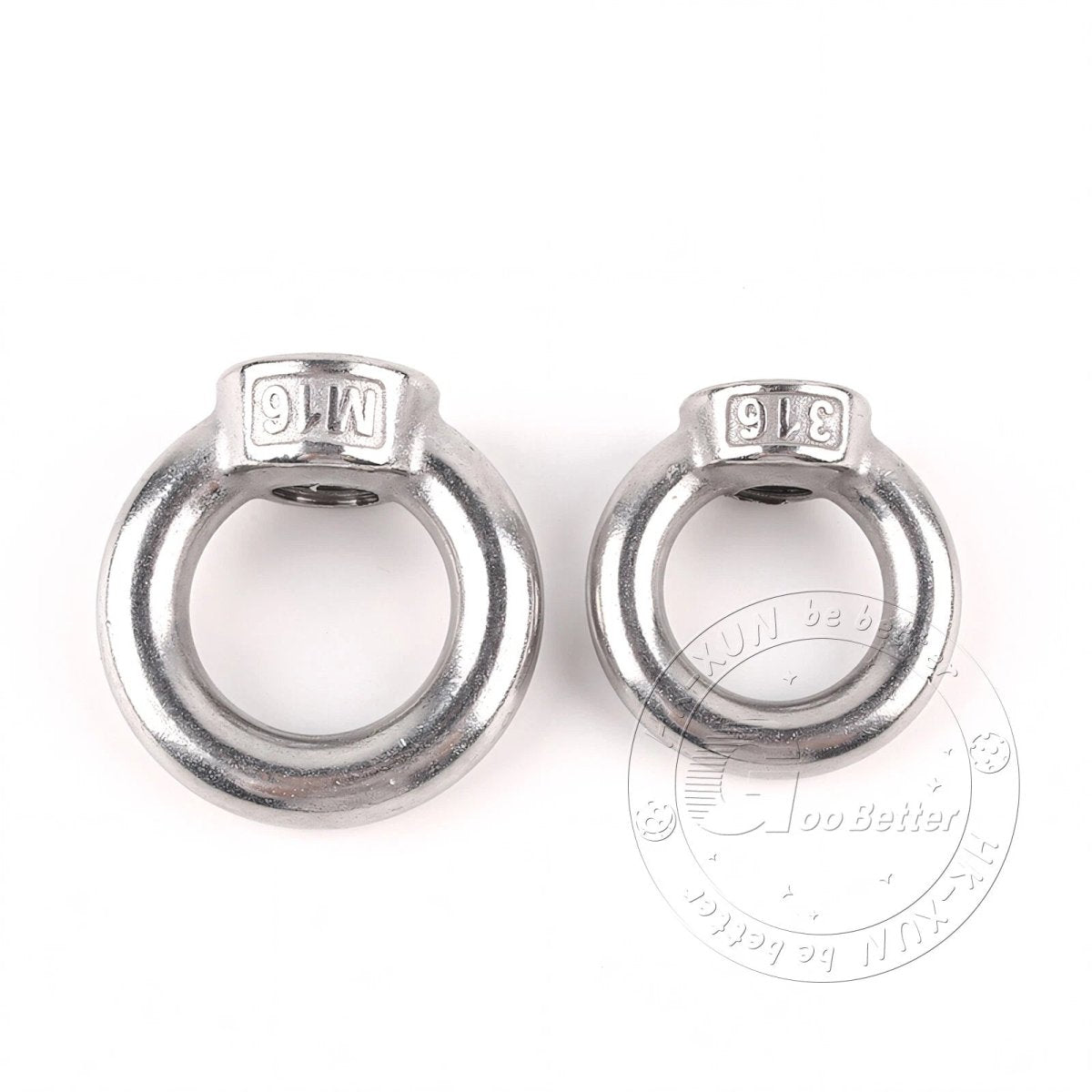 Stainless Steel Eye Bolts & Eye Nuts — A4 316 Metric Thread M6 to M36 - HomeDIYer