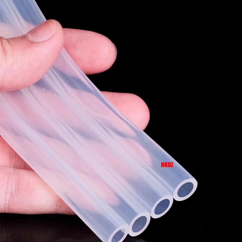 OD 4mm~44mm Food Grade Clear Silicone Rubber Soft Tube Water Milk Beer Hose Pipe