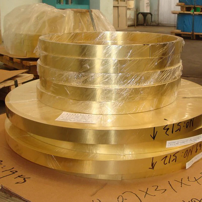 Brass Sheet Roll Strip Metal Foil Shim Plate Thickness 0.4mm*Width 100mm*4M