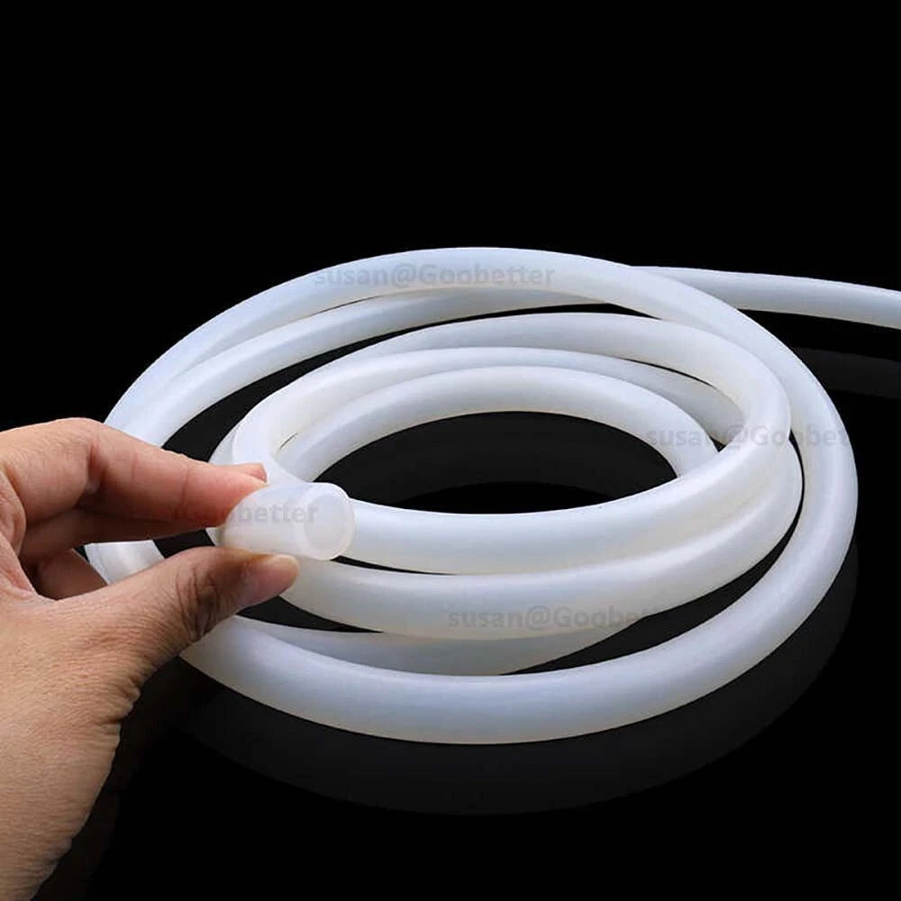Clear Silicone Tubing – Flexible High-Temp Silicone Hose, 2mm–50mm ID