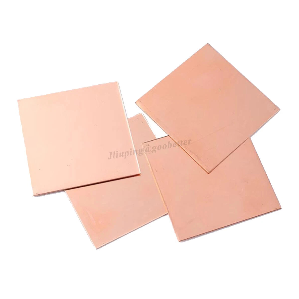 Pure Copper Sheet Plate Solid Metal Panel Board 100x100/150/200mm Thick 0.3-6mm