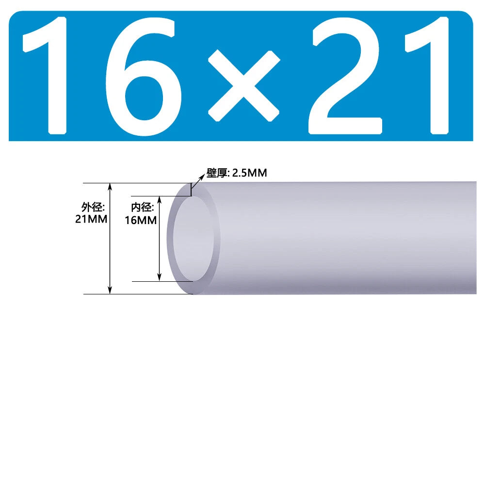 Food Grade Clear Silicone Tube Beer Milk Hose Pipe Soft Rubber ID 0.5mm - 38mm