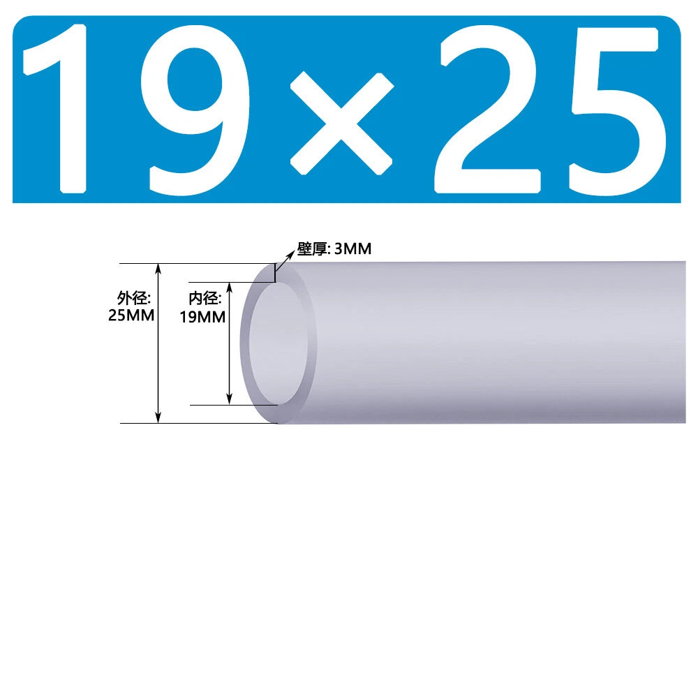 Food Grade Clear Silicone Tube Beer Milk Hose Pipe Soft Rubber ID 0.5mm - 38mm