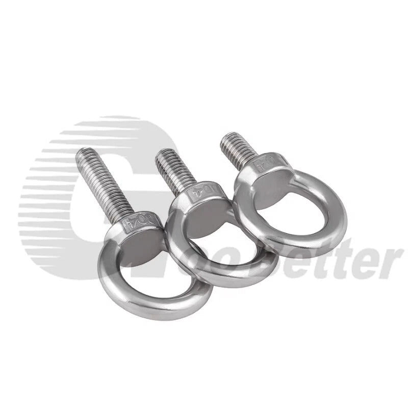 Lifting Eye Bolts A2 304 Stainless Steel M4 M5 M6 M8 M10 M12 M14 M16 M18 M20 M24