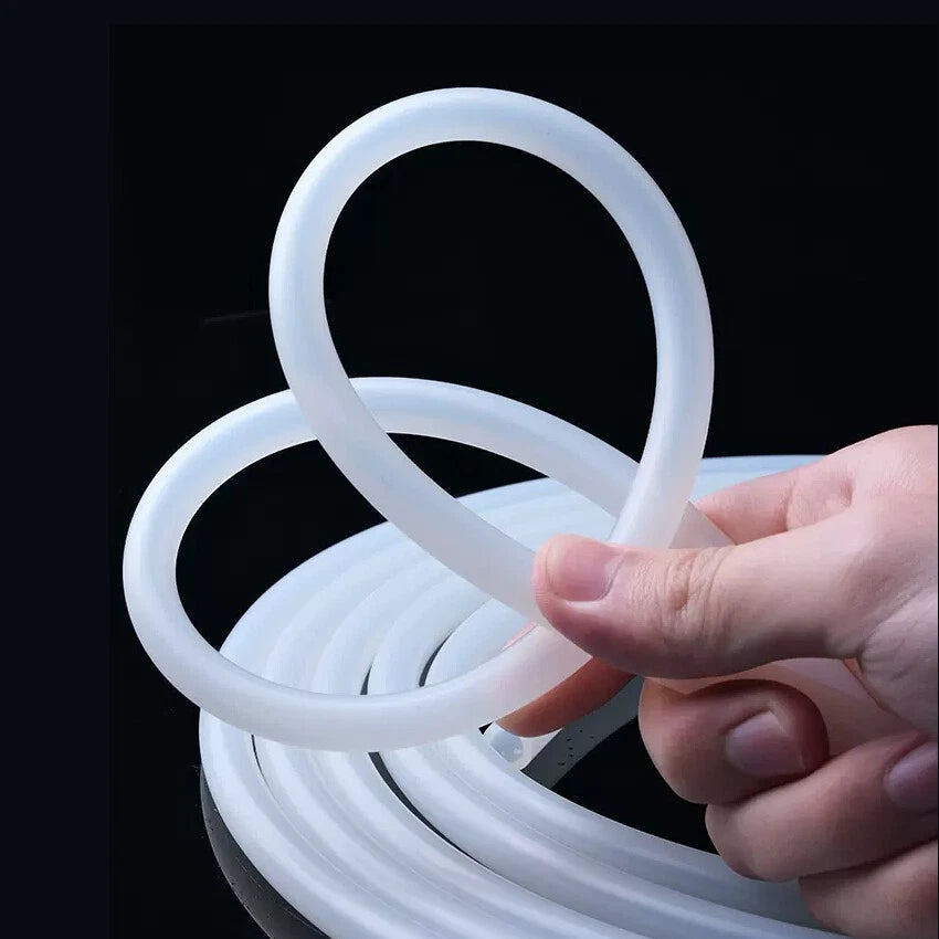 Silicone Tube Hose Beer Vacuum Pipe Food Grade Soft Rubber Translucent ID 2-25mm