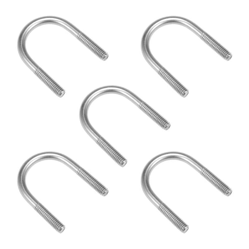 304 Stainless Steel U - Bolts for Round Pipe — M6 M8 M10 M12, 14mm–328mm - HomeDIYer