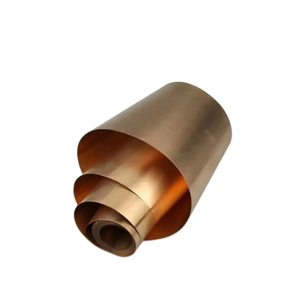 Thick 0.1-1.2 mm Beryllium Copper Sheet Plate BeCu Foil Panel Strip 200x200 mm