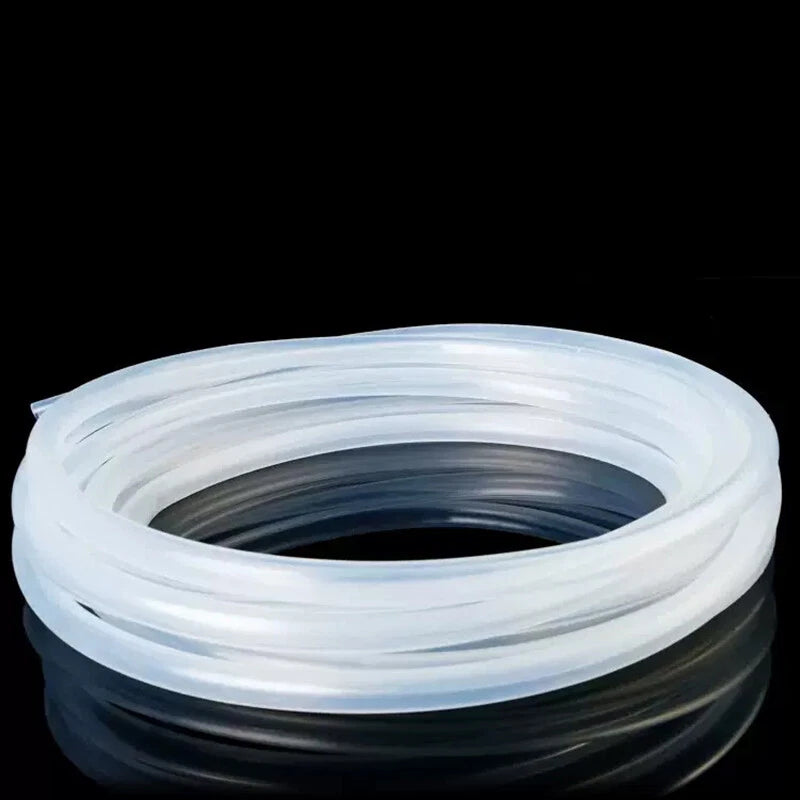 Clear Silicone Tubing — Food Grade Flexible Hose for Beer, Vacuum & Lab Use