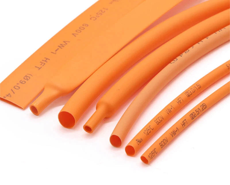 Heat Shrink Tubing 2:1 — φ1–50mm, 5 Colors, 1–10 Meter Rolls