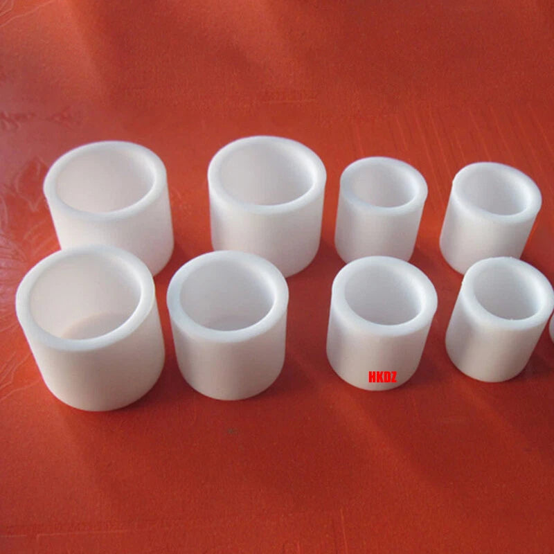 White Round Silicone Rubber End Caps for Tubes & Pipes — 3mm to 60.5mm