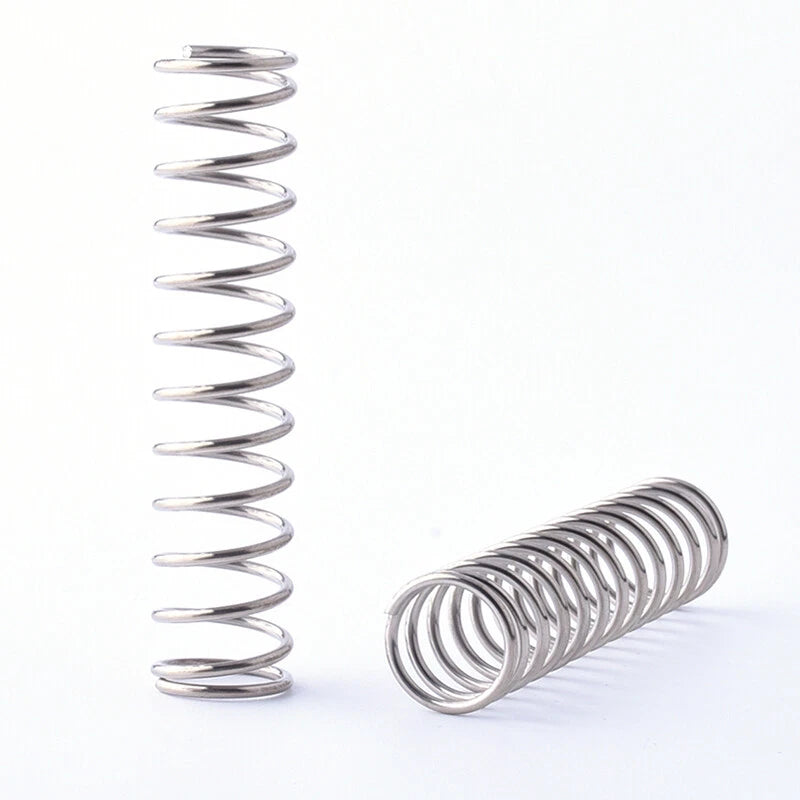 2mm Wire Dia Compression Spring 24-30mm Dia 10-200mm Length A2 Stainless Steel