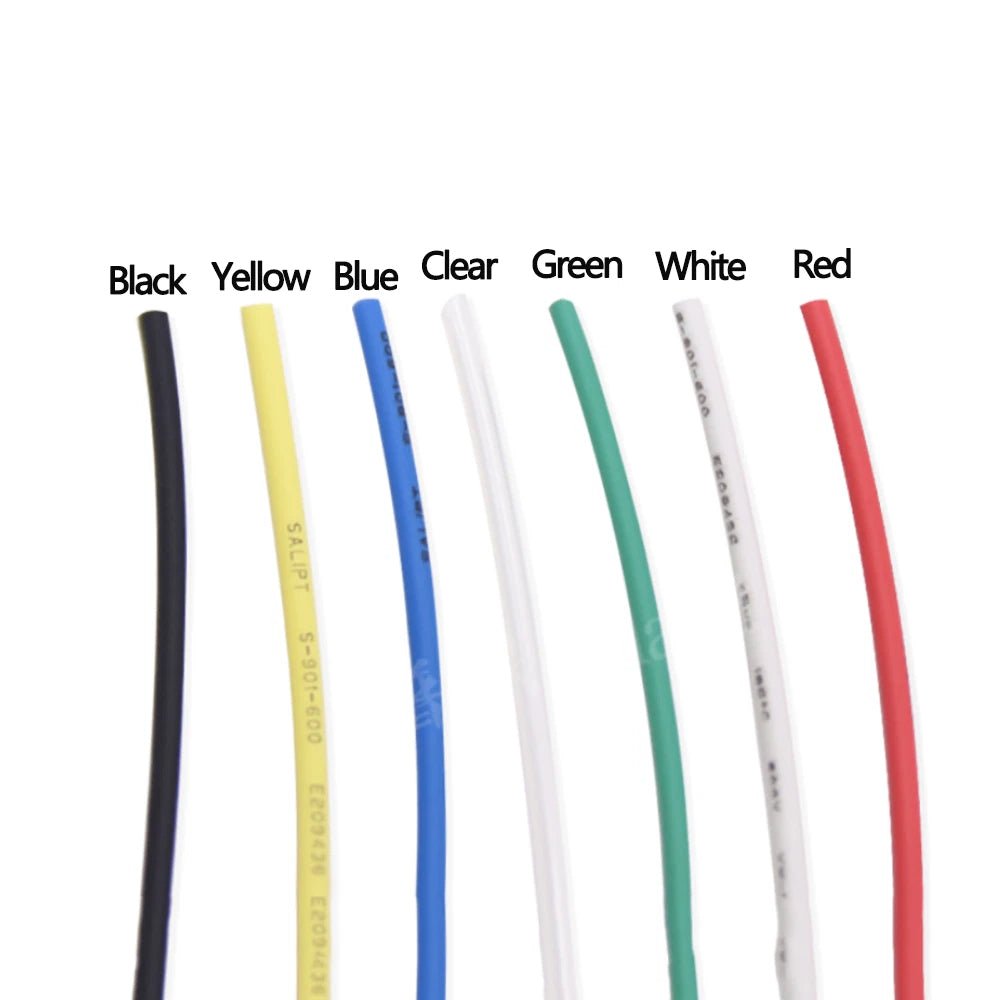 Heat Shrink Tubing 2:1 3:1 4:1 — Electrical Wire Sleeving, Multiple Sizes & Colors - HomeDIYer