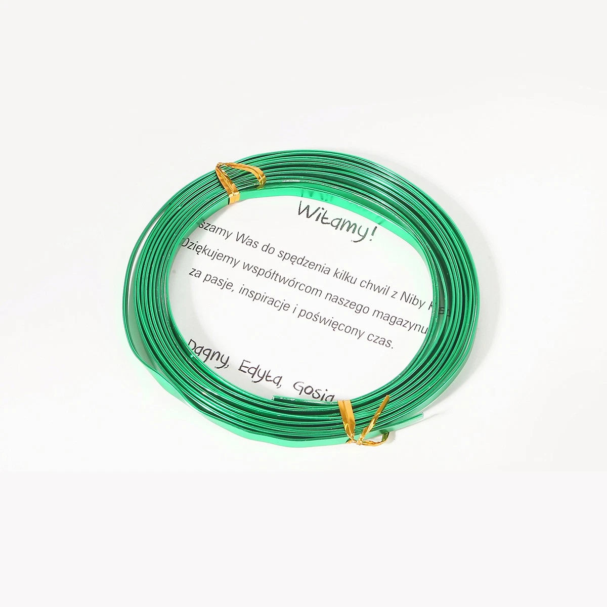 Colors Aluminum Flat Wire 5mm Bendable Metal Craft Jewelry Making Wires Strip