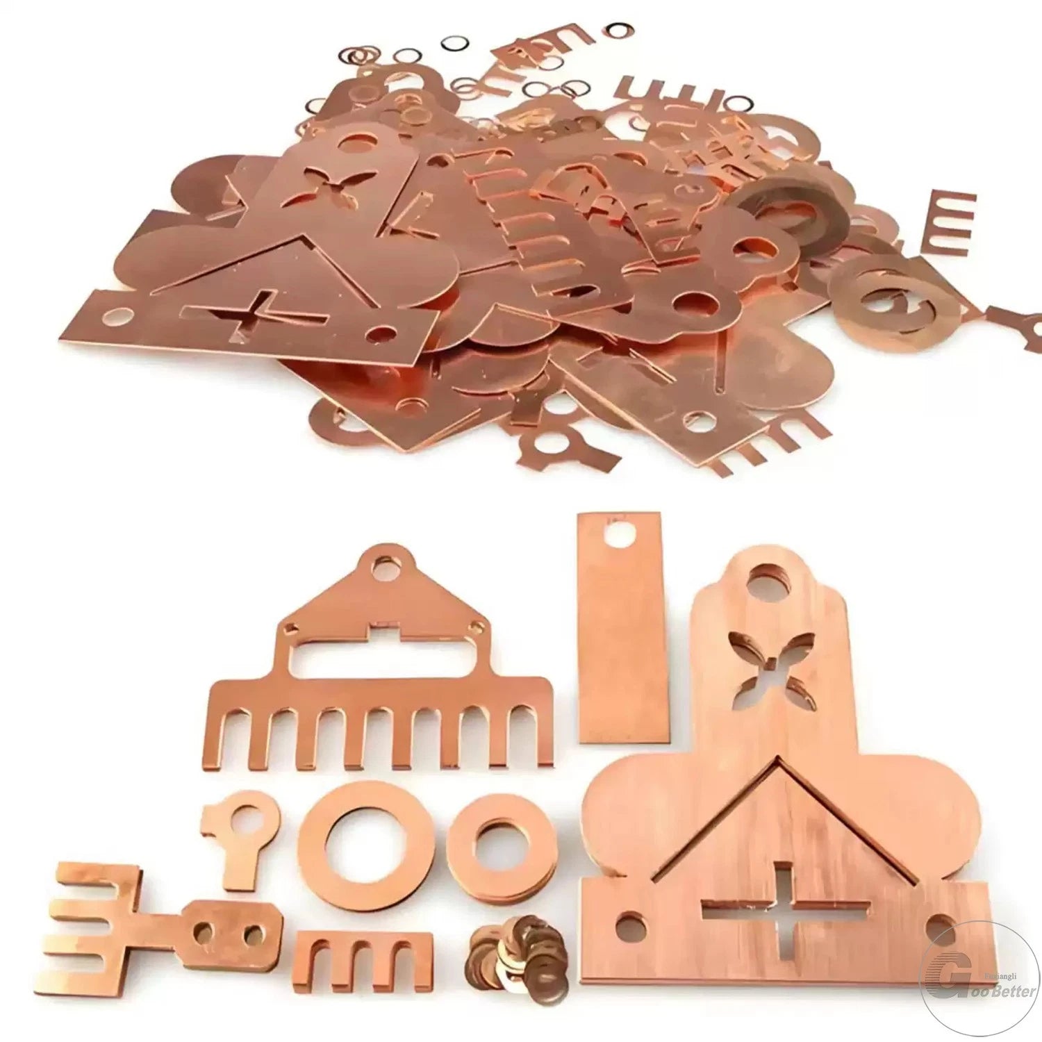 T2 Pure Copper 99.9% Sheet Plate Thick 4mm to 10mm Models making Customisable