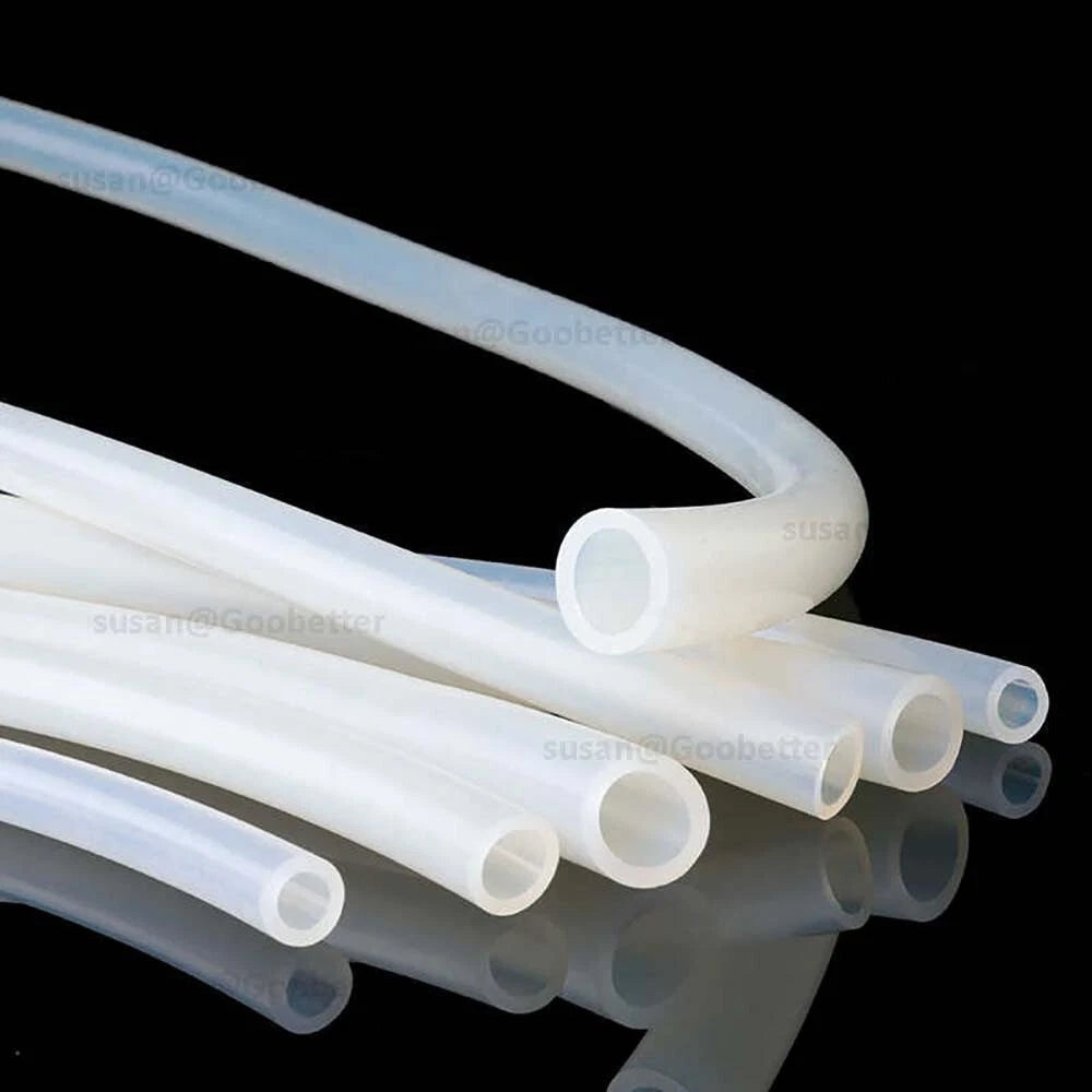 Clear Silicone Tubing – Flexible High-Temp Silicone Hose, 2mm–50mm ID