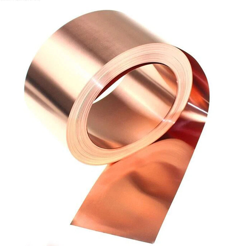 Pure Copper Sheet Copper Foil Metal Plate-Custom Cut Thick:0.1/0.15/0.2...-0.8mm