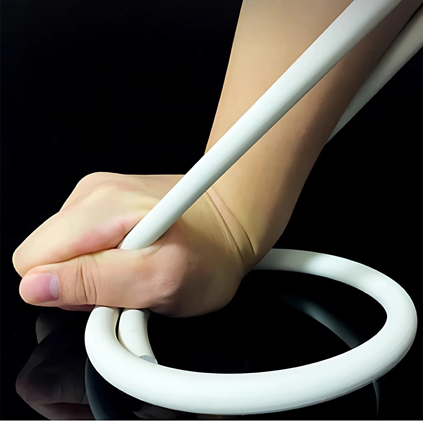 White Rubber Vacuum Tube – Flexible Laboratory Hose Pipe for Water, Gas & Oil (ID 2–25mm)