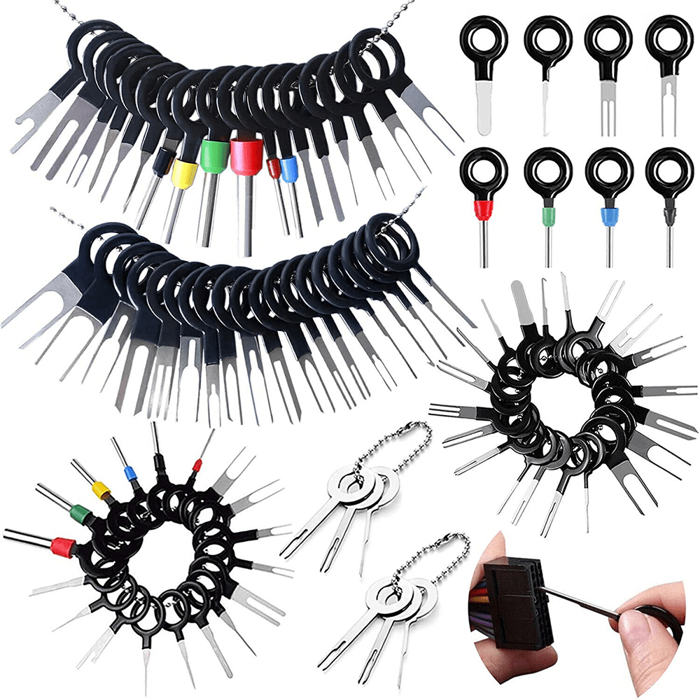 82Pcs Pin Ejector Wire Kit Extractor Auto Terminal Removal Tool Connector Puller - HomeDIYer