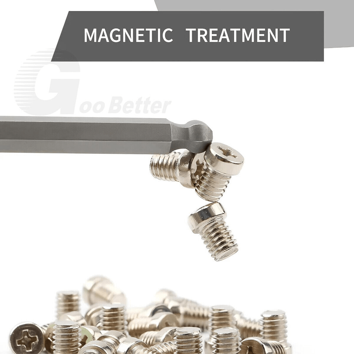 65mm/100mm Magnetic Ball End Hexagon Head 1/4" Screwdriver Bits Drill Set S2 Steel - HomeDIYer