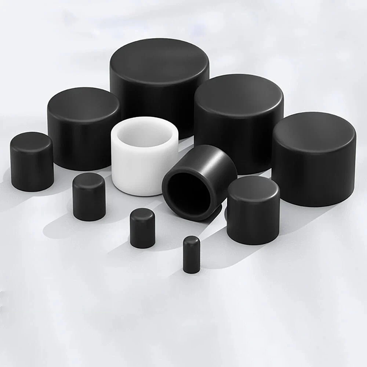 Rubber Ferrules Chair Stool Table Feet Pipe Tubing End Cover Caps 2.8mm - 78.5mm