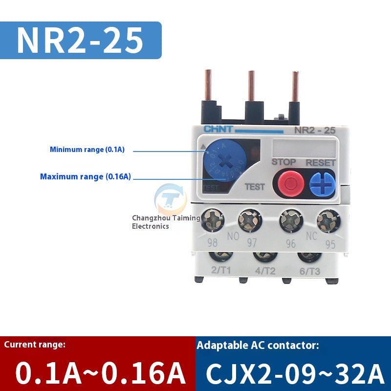 NR2 - 25 NR2 - 36 NR2 - 93 0.1 - 93A Thermal overload Relay - HomeDIYer