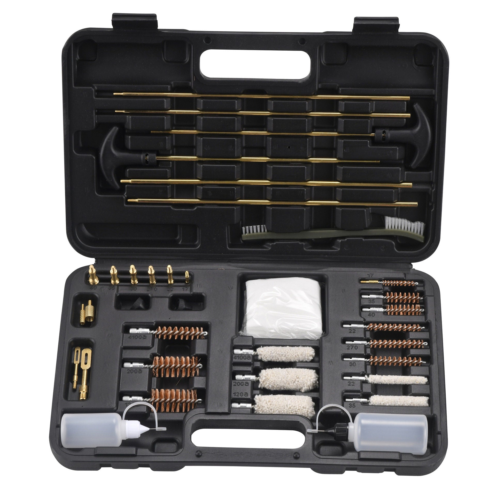 Gun Cleaning Kit Universal Gun Cleaner for Shotgun, Pistol, Rifle, All Guns with Lightweight Carrying Case