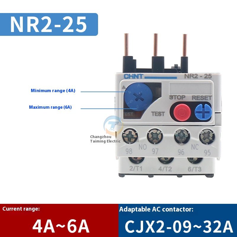 NR2 - 25 NR2 - 36 NR2 - 93 0.1 - 93A Thermal overload Relay - HomeDIYer