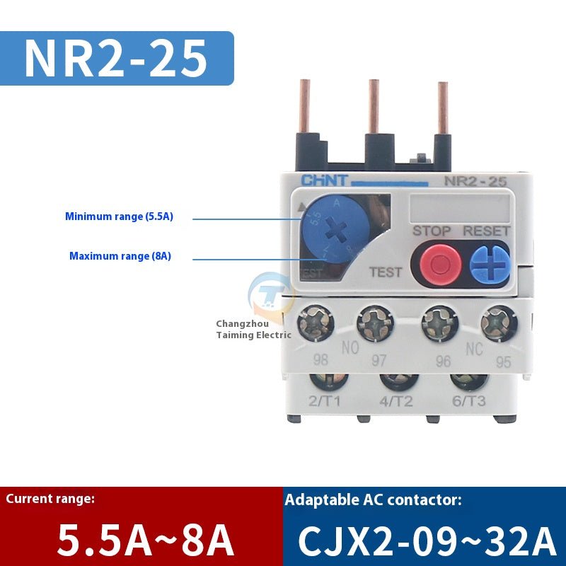 NR2 - 25 NR2 - 36 NR2 - 93 0.1 - 93A Thermal overload Relay - HomeDIYer